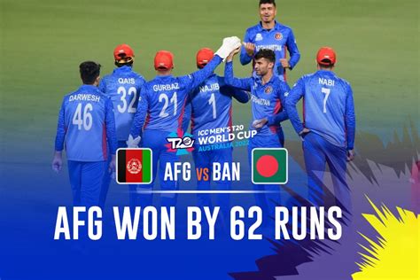 AFG vs BAN Highlights, T20 World Cup 2024: Afghanistan .